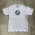 画像1: 【L】USA製 BMW プリントTシャツ ホワイト 白■ビンテージ オールド アメリカ古着 90s/2000s ロゴ 企業 モーター系  (1)