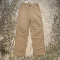 【W28-29】RED KAP PT20 ワークパンツ ベージュ■アメリカ古着 レッドキャップ チノパン レディース