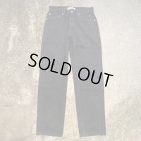 【W32】Levi's 550 ブラックデニムパンツ 黒■ビンテージ オールド アメリカ古着 リーバイス ジーパン 2000s Y2K