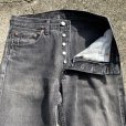 画像2: 【W31】UK製 Levi's 501 ブラックデニムパンツ 黒■ビンテージ オールド ヨーロッパ古着 イギリス製 90s リーバイス ジーパン 後染め 