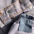 画像4: 【W31】80s-90s USA製 Levi's 501 ブラックデニムパンツ 黒 グレー■ビンテージ オールド アメリカ古着 リーバイス 後染め オリジナル