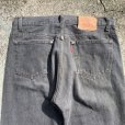 画像8: 【W33】80s USA製 Levi's 501 ブラックデニムパンツ 黒 グレー■ビンテージ オールド アメリカ古着 リーバイス 先染め オリジナル