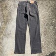 画像7: 【W33】80s USA製 Levi's 501 ブラックデニムパンツ 黒 グレー■ビンテージ オールド アメリカ古着 リーバイス 先染め オリジナル