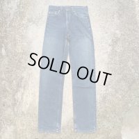 【W29】90s USA製 Levi's 505 テーパード デニムパンツ 青■ビンテージ オールド レトロ アメリカ古着 リーバイス ジーパン