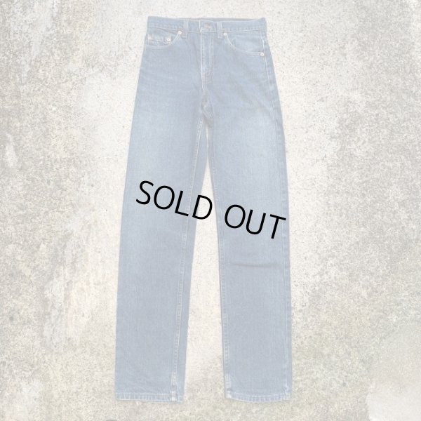 画像1: 【W29】90s USA製 Levi's 505 テーパード デニムパンツ 青■ビンテージ オールド レトロ アメリカ古着 リーバイス ジーパン