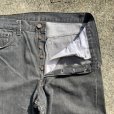 画像3: 【W33】80s USA製 Levi's 501 ブラックデニムパンツ 黒 グレー■ビンテージ オールド アメリカ古着 リーバイス 先染め オリジナル