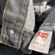 画像5: 【W33】80s USA製 Levi's 501 ブラックデニムパンツ 黒 グレー■ビンテージ オールド アメリカ古着 リーバイス 先染め オリジナル