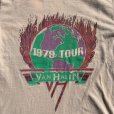 画像3: 【M】VAN HALEN バンドTシャツ ベージュ■アメリカ古着 ヴァンヘイレン ロック ツアー コットン