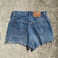 画像5: 【W28】USA製 Levi's 501 カットオフ デニム ショートパンツ■ビンテージ アメリカ古着 リーバイス ショーツ ジーパン レディース 80s/90s 