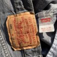 画像4: 【W34】90s USA製 Levi's 501 ブラックデニム カットオフ ショートパンツ 黒■ビンテージ アメリカ古着 リーバイス ショーツ 先染め