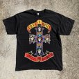 画像1: 【XL】GUNS N' ROSES バンドTシャツ ブラック 黒■アメリカ古着 ガンズアンドローゼズ ロック アペタイト・フォー・ディストラクション (1)