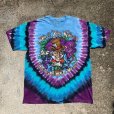 画像1: 【XL】LIQUID BLUE 不思議の国のアリス タイダイ 両面プリントTシャツ 青■アメリカ古着 リキッドブルー ワンダーランド (1)