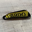 画像2: 【11.0cm】PARDO メタル シューホーン キーホルダー 黒×黄色■ビンテージ アンティーク レトロ アメリカ雑貨 靴ベラ