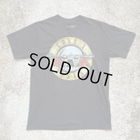 【M】GUNS N' ROSES バンドTシャツ ブラック 黒■アメリカ古着 ガンズアンドローゼズ グレイテストヒッツ ロック 綿ポリ