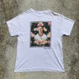 画像1: 【M/L】Frida Kahlo フリーダ・カーロ 自画像 プリントTシャツ 白■アメリカ古着 アート オールコットン  (1)