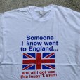 画像3: 【XL】90s ENGLAND ユニオンフラッグ プリントTシャツ 白■ビンテージ オールド アメリカ古着 90s コットン シングルステッチ