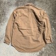 画像2: 【M/L】BANANA REPUBLIC コットン チノ 長袖シャツ ベージュ 無地■ビンテージ オールド アメリカ古着 90s バナナリパブリック 片ポケ