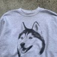 画像3: 【L/XL】Hanes 犬 プリントスウェット ライトグレー■ビンテージ オールド レトロ アメリカ古着 90s/2000s ヘインズ トレーナー 動物