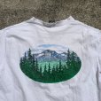 画像2: 【XL】90s USA製 H.L.MILLER プリントTシャツ 白■ビンテージ オールド アメリカ古着 オールコットン シングルステッチ 山