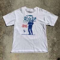 【L】90s ONEITA「Grand Old Day」プリントTシャツ 白■ビンテージ オールド レトロ アメリカ古着 コットン オニータ ジャズ 音楽 