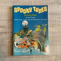 【22.6cm×16.3cm】90s Don Cooper「Spooky Tunes」本 洋書■ビンテージ アンティーク アメリカ雑貨 漫画 ハロウィン フランケン コミック