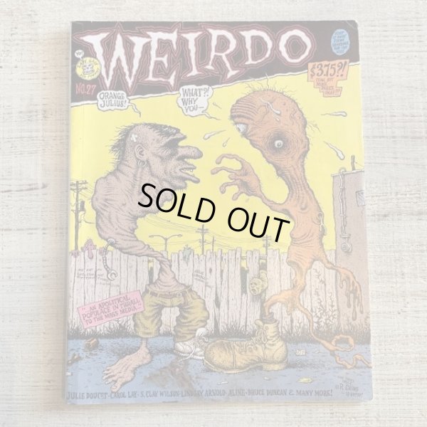 画像1: 【27.0cm×21.0cm】90s WEIRDO ロバートクラム コミック 洋書■ビンテージ アンティーク アメリカ雑貨 アンダーグラウンド 漫画 