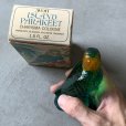 画像4: 【11.6cm】AVON「PARAKEET」インコ ガラス パフュームボトル 香水瓶■ビンテージ アンティーク レトロ オブジェ インテリア 鳥 動物