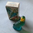 画像2: 【11.6cm】AVON「PARAKEET」インコ ガラス パフュームボトル 香水瓶■ビンテージ アンティーク レトロ オブジェ インテリア 鳥 動物