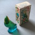 画像3: 【11.6cm】AVON「PARAKEET」インコ ガラス パフュームボトル 香水瓶■ビンテージ アンティーク レトロ オブジェ インテリア 鳥 動物