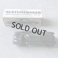 【12.9cm】AVON「STUDEBAKER」ガラス パフュームボトル 香水瓶■ビンテージ アンティーク レトロ オブジェ インテリア アメ車 旧車