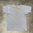 画像7: 【L】80s USA製 Champion 88/12 コットン×レーヨン プリントTシャツ 杢グレー■ビンテージ オールド アメリカ古着 シングルステッチ