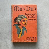 【19cm×13cm】1920s Min Din「A Story of Hidden Treasure」洋書■ビンテージ アンティーク レトロ アメリカ雑貨 インテリア 本