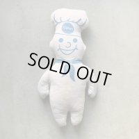 【35cm】Pillsbury ドゥボーイ ピロードール ぬいぐるみ■ビンテージ アンティーク 人形 オブジェ インテリア 70s ピルズベリー No.1 