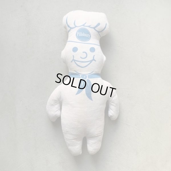 画像1: 【35cm】Pillsbury ドゥボーイ ピロードール ぬいぐるみ■ビンテージ アンティーク 人形 オブジェ インテリア 70s ピルズベリー No.1 