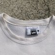 画像8: 【L/XL】90s USA製 Lee リバースウィーブタイプ プリントスウェット 白■ビンテージ オールド アメリカ古着 リー トレーナー ハイコットン