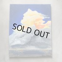 【51cm×40cm】SALE!! APRIL AMIOT ハンドペイント 風景画■アート 手描き 絵画 ウォールデコ キャンバス