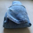 画像4: 【28cm】Levi's デニムパンツ リメイク ハンドメイド ドール ぬいぐるみ■ビンテージ アンティーク オブジェ インテリア ピンクッション