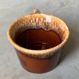 画像5: 【6.9cm×10.0cm】Hull Pottery Crestone セラミックマグ 茶色■ビンテージ アンティーク アメリカ雑貨 陶器 コップ レトロ No.2