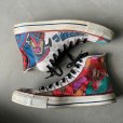 画像3: 【27.5cm】ハンドペイント CONVERSE オールスター ハイカット スニーカー■アメリカ古着 コンバース メンズシューズ アート 手描き