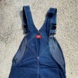 画像7: 【W32】メキシコ製 Dickies デニム オーバーオール 青色■ビンテージ オールド レトロ アメリカ古着 ディッキーズ