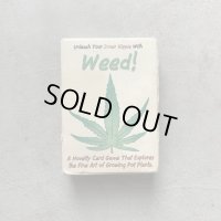 【9.0cm×6.5cm】Weed! マリファナ カードゲーム■アメリカ雑貨 ガンジャ ヒッピー プレイングカード トランプ