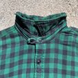 画像3: 【2XL】Polo Ralph Lauren チンストラップ 長袖ヘビーネルシャツ 緑チェック■ビンテージ オールド レトロ アメリカ古着 ラルフローレン