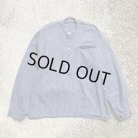 【M/L】UNKNWON シンチバック プルオーバー フィッシャーマンシャツ ストライプ■ビンテージ ヨーロッパ古着 ユーロ 針刺し レディース 