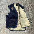 画像5: 【S/M】70s Sears Roebucks 刺繍入り 裏ボア デニムベスト■ビンテージ オールド レトロ アメリカ古着 レディース シアーズ