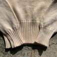 画像8: 【XS/S or Ladies】50s NELSON KNITTING MILLS CO. Vネック スクールセーター ウールニット 白■ビンテージ アメリカ古着 レディース