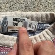 画像5: 【XXL】LONDON FOG コットンニット セーター チェック柄■ビンテージ オールド レトロ アメリカ古着 90s ロンドンフォグ クルーネック