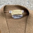 画像3: 【S/M】70s Parkton ウール×スエード カーディガン ブラウン×ベージュ■ビンテージ オールド レトロ アメリカ古着 ニット セーター 