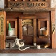 画像6: 【高さ 12.0cm】SAM'S SALOON ウッド コースターセット■ビンテージ アンティーク レトロ アメリカ雑貨 木製 酒場 サルーン