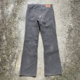 画像7: 【W32 L32】80s USA製 Levi's 517 ブーツカット コーデュロイパンツ グレー■ビンテージ オールド アメリカ古着 リーバイス フレア