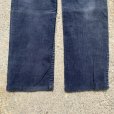 画像9: 【W28】80s USA製 Levi's 519 コーデュロイパンツ ネイビー 紺■ビンテージ オールド アメリカ古着 リーバイス レディース ストレート